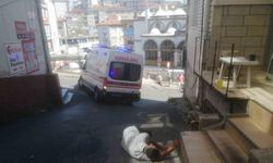 Sıcak nedeniyle baygınlık geçirince hastanelik oldu