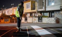 Yaya ve sürücülerin güvenliği için hız kesici kasisler yapılıyor