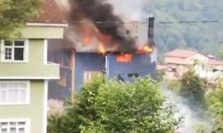 Rize'de, özel çay fabrikasında yangın