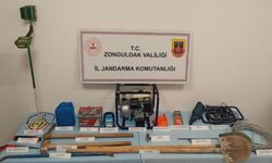 Kaçak kazı operasyonunda 6 kişi yakalandı