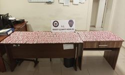 2 bin 800 adet sentetik ecza ele geçirildi