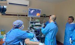 'Endoskopik ultrasonografi cihazı' eğitimi verilirken hastalara da teşhis koyuldu