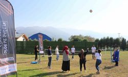 Çalışanlar spor için mola verdi