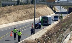 Motosiklet sürücüsü Hüseyin Yeniçağ kazada hayatını kaybetti