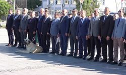 Tören alanında davetsiz misafir şoku
