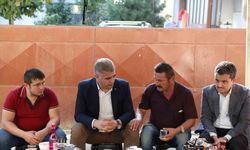 Vali taziyede bulundu