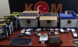 Kaçak sigara operasyonu: 1 gözaltı