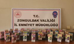 Çok sayıda kaçak elektronik sigara ile yakalandı