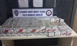 21 bin 320 adet kaçak sigara ele geçirildi