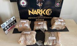 8 kilo uyuşturucuyla yakalanan şüpheli tutuklandı