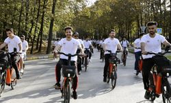 Pedallar cumhuriyetin 100. yılı için çevrildi