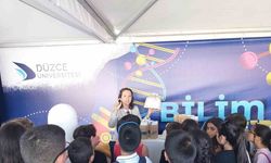 Bilim festivalinde Düzce Üniversitesi’ne yoğun ilgi