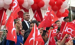 "Köyümde Cumhuriyeti Yaşıyorum" projesiyle tüm il bayraklarla donatıldı