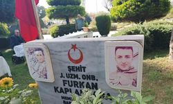 Şehit Furkan Kaplanbaba mezarı başında dualarla anıldı