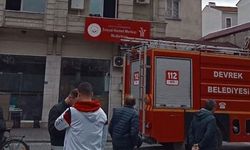 Sosyal Hizmet Merkezi Müdürlüğü’nde korkutan yangın