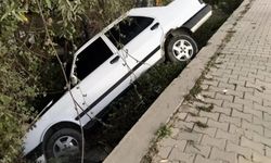 Direksiyon hakimiyeti kaybetti: Kanala uçtu