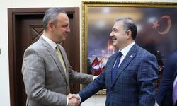 Çağatay İpekçi’den Dr. Ömer Selim Alan’a ziyaret