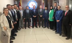 Mustafa Öztürk ve yönetiminden Emniyet Müdürü Sinan Ergen’e ziyaret
