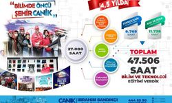 Bilim ve teknoloji atağı: 47 bin 506 saat eğitim verildi