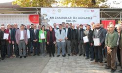 786 arıcıya destek verildi