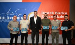 Amatör spor kulüplerine 1 milyon 500 bin TL destek