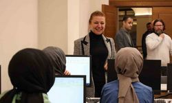 Başkan Elif Köse, kursiyerlerle bir araya geldi