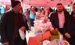 Filistin’e destek standı kuruldu