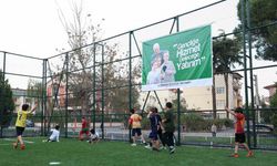 ''Gençliğe hizmet, geleceğe yatırımdır'' anlayışı ile yeni bir spor alanı kazandırıldı