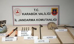 Kaçak kazıya suçüstü: 5 kişi yakalandı
