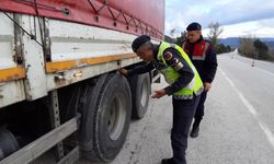 Kış lastiği uygulaması yapıldı
