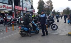Motosiklet sürücülerine ceza yağdı
