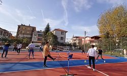 Öğrenciler sınav öncesi sporla stres attı
