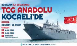 Türkiye'nin en büyük yerli ve milli gemisi İzmit Körfezi’ne demirleyecek