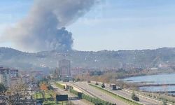 Fabrikada yangın: Ekipler olay yerinde