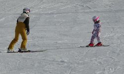 Kartalkaya'da kayak sezon açıldı