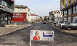 5 ayrı noktada 2 bin 75 tonluk asfalt çalışması yapıldı