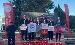 Oryantiring Türkiye Şampiyonası'ndan madalya ile döndüler