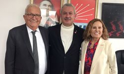 Halil Posbıyık ve Neriman Posbıyık'tan CHP Merkez İlçe'ye ziyaret 