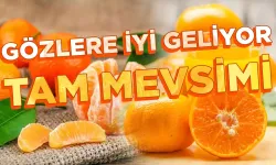 Mandalina Gözlere İyi Geliyor!