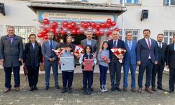57 bin 573 öğrenci, karne aldı