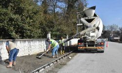 135 bin ton asfalt serildi; 12 bin 500 metre yeni yol açıldı