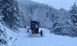 24 köy yolu kar nedeniyle kapalı
