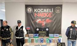 Akrep logolu paketlerdeki 109 kilo uyuşturucu ele geçirildi