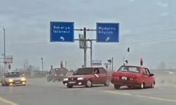 Bu kadarına pes dedirtecek görüntü: Kara yolunu kapatarak böyle drift attılar