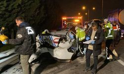 Kovalamaca kazayla bitti: 14 göçmen, 4 polis yaralı