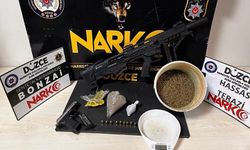 Eve yapılan baskında 460 gram uyuşturucu ele geçirildi