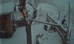 Zonguldak’ta kar yağışıyla kartpostallık görüntüler oluştu