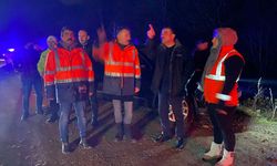 Vali Osman Hacıbektaşoğlu heyelan bölgesinde: Ankara yolu ulaşıma açılıyor
