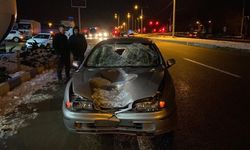 İki otomobilin çarptığı Hasan Hüseyin Öztürk hayatını kaybetti