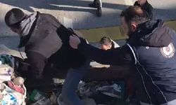 Tırda çöp yığınlarının arasında 3 kaçak göçmen yakalandı